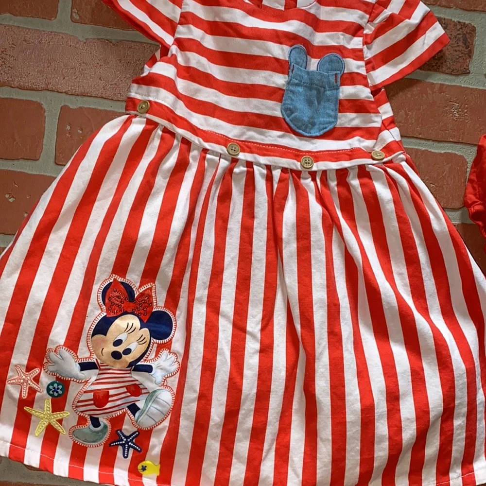 Disney Minnie Mouse babygirl 18/24 dress w/bloomers
